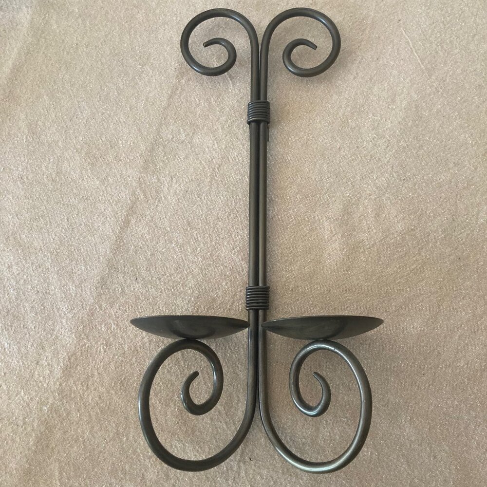 Pillar Candle Holder Wall Mount
